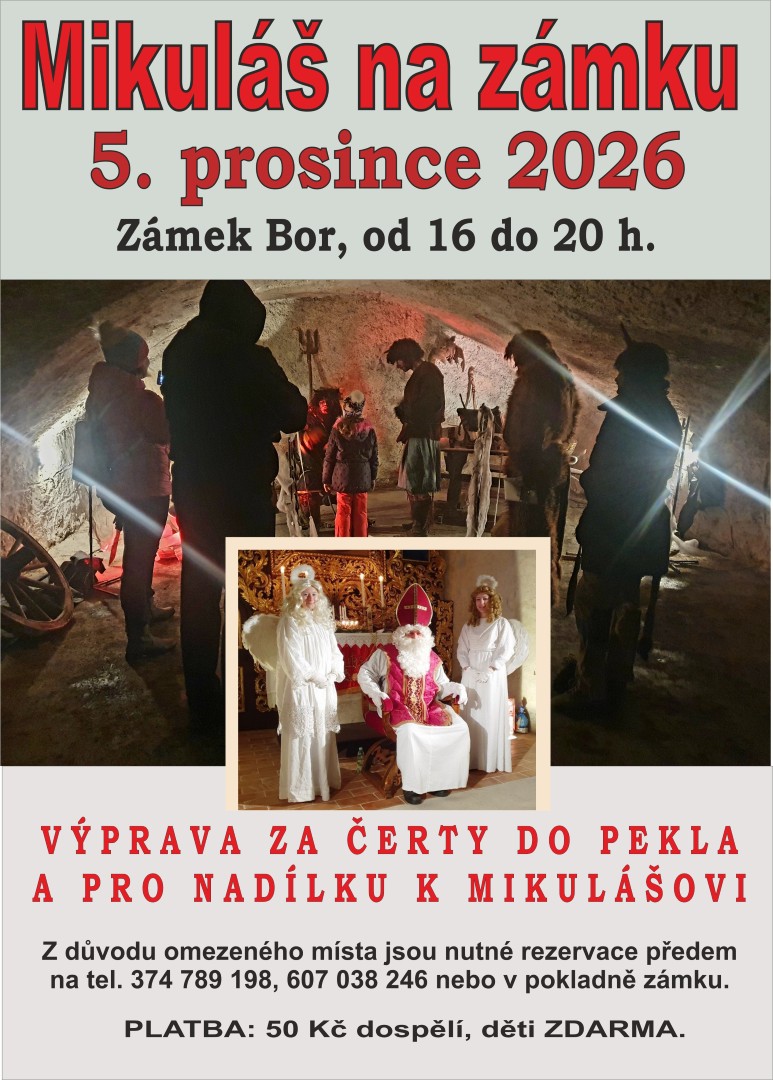 Mikuláš na zámku Mikuláš na zámku